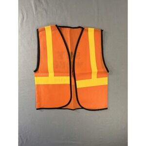 Work Zone Safety Vest Kids Dress Up Pretend Play One Size Halloween Costume